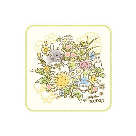 MINI-SERVIETTE TOTORO BOUQUET DE PRINTEMPS - MON VOISIN TOTORO