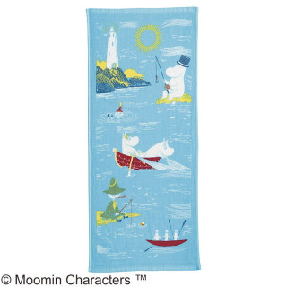 SERVIETTE MOOMIN KARATUS GAUZE 34X80