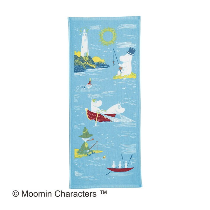 SERVIETTE MOOMIN KARATUS GAUZE 34X80