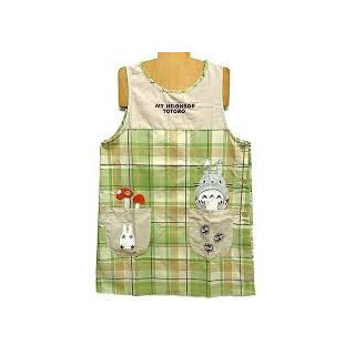 TABLIER A CARREAUX TOTORO - MON VOISIN TOTORO H84XW61.5