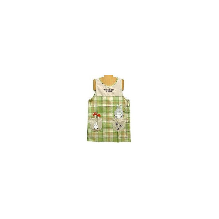 TABLIER A CARREAUX TOTORO - MON VOISIN TOTORO H84XW61.5