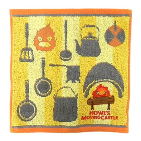 MINI SERVIETTE CUISINE DE CALCIFER - LE CHATEAU AMBULANT 25X25