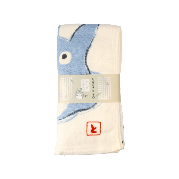 MINI SERVIETTE TOTORO SUR UNE BRANCHE - MON VOISIN TOTORO 34X80
