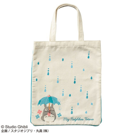 TOTE BAG TOTORO SOUS LA PLUIE - MON VOISIN TOTORO 35X28