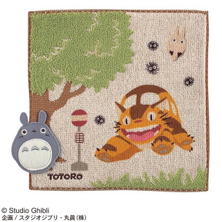 MINI-SERVIETTE ARRÊT DE BUS - MON VOISIN TOTORO 25X25