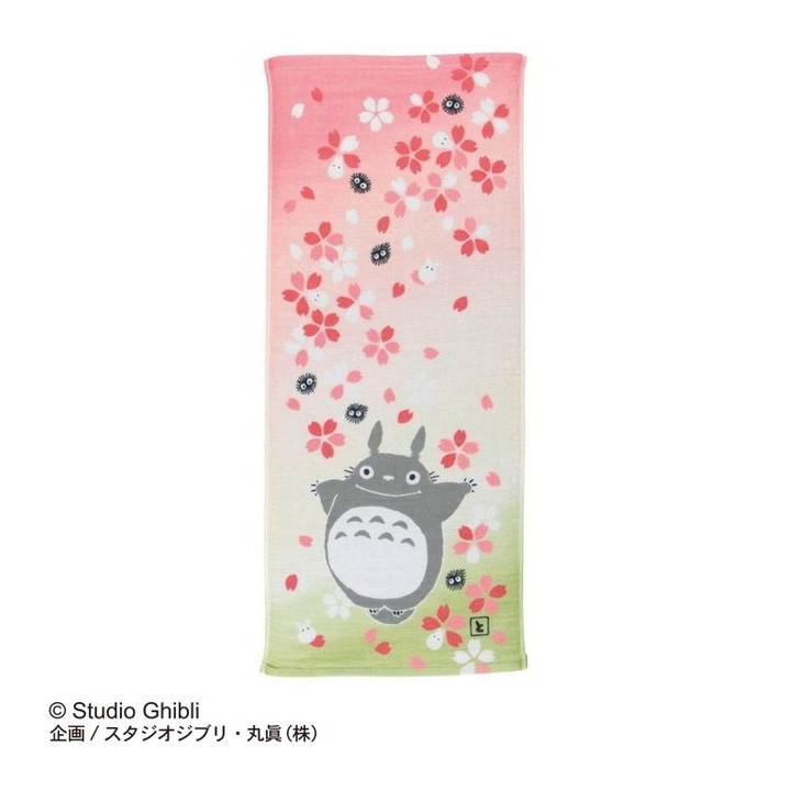SERVIETTE IMABARI TOTORO HANAFUBUKI - MON VOISIN TOTORO 34X80