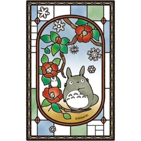 PUZZLE VITRAIL TOTORO CAMELIA 126P-MON VOISIN TOTORO