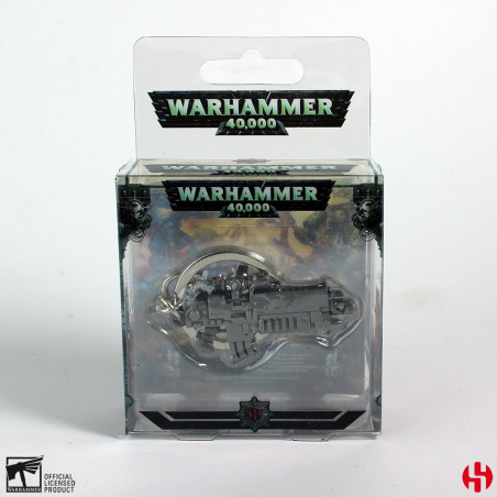 PORTE-CLES - KEYCHAIN W40K - BOLTER METALLIC FINISH