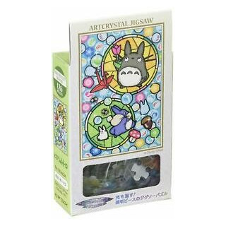 PUZZLE VITRAIL TOTORO BILLES DE VERRE-MON VOISIN TOTORO 