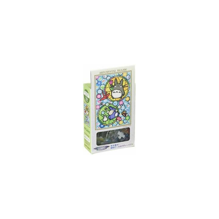 PUZZLE VITRAIL TOTORO BILLES DE VERRE-MON VOISIN TOTORO 