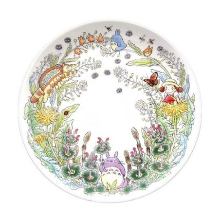 ASSIETTE 23 CM TOTORO PISSENLIT - MON VOISIN TOTORO 