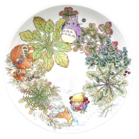 ASSIETTE 23 CM TOTORO OOINUHUGRI - MON VOISIN TORORO 
