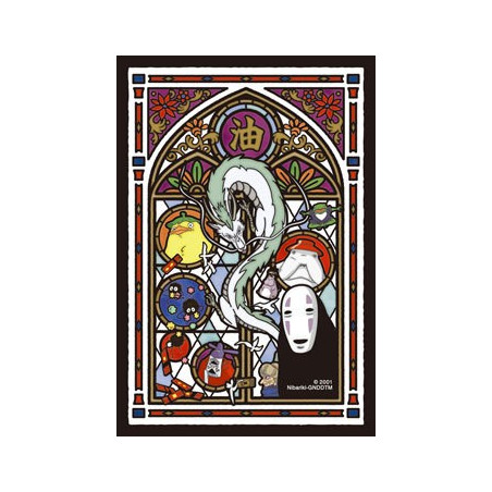 VITRAIL LE VOYAGE DE CHIHIRO-CHIHIRO DIVINITES 