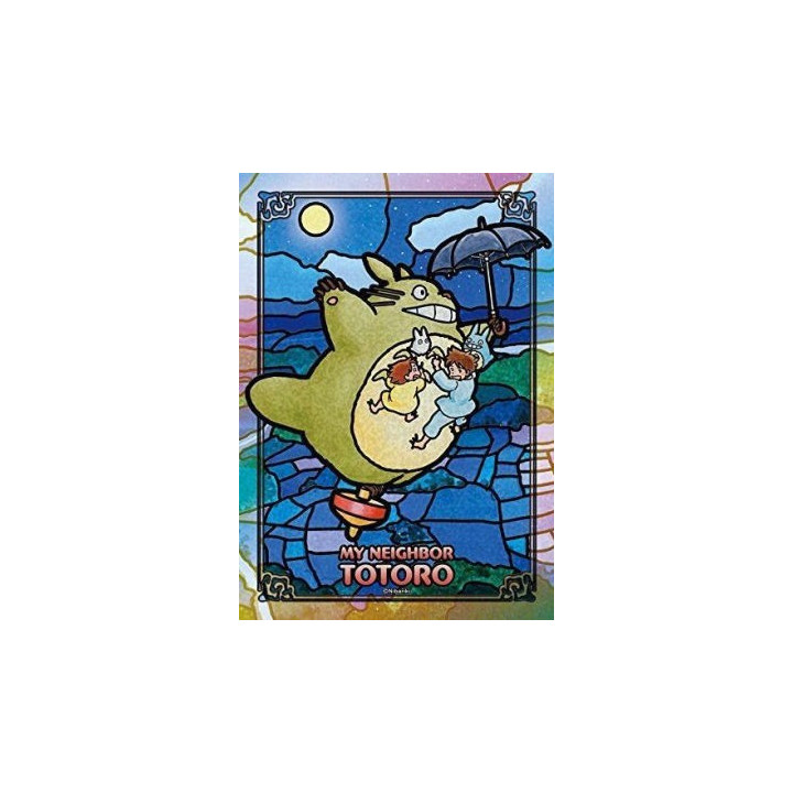 PUZZLE VITRAIL TOTORO SOUS LA LUNE-MON VOISIN TOTORO 