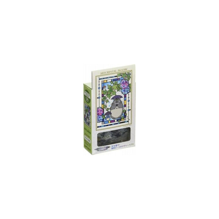 PUZZLE VITRAIL TOTORO JARDIN D'HORTENSIAS-MON VOISIN TOTORO 