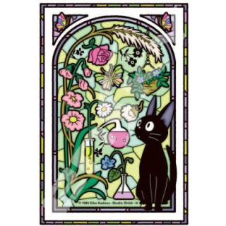 PUZZLE VITRAIL JIJI DANS LA SERRE-KIKI LA PETITE SORCIÈRE 
