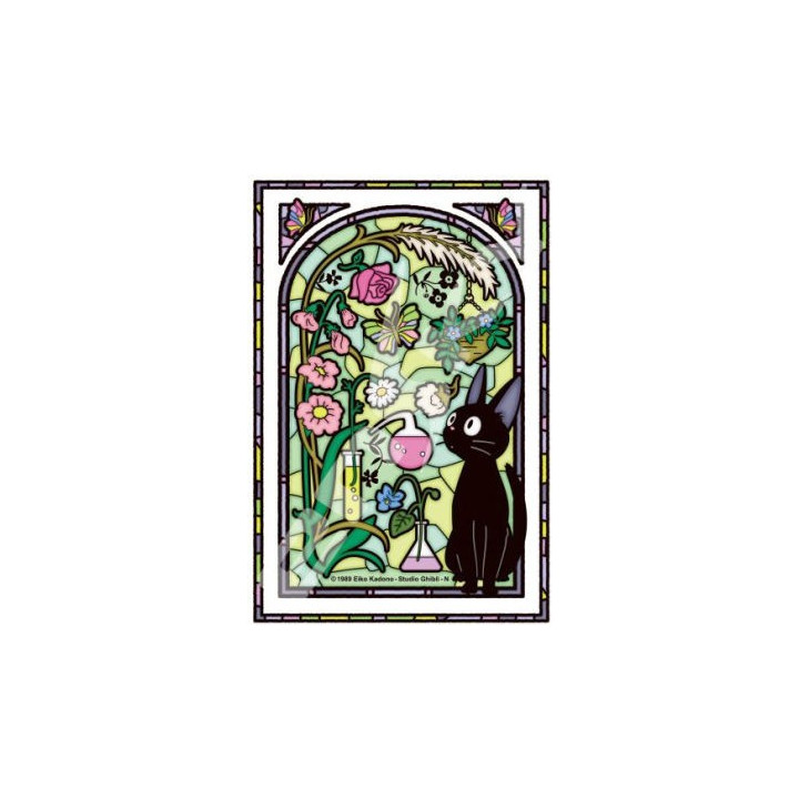 PUZZLE VITRAIL JIJI DANS LA SERRE-KIKI LA PETITE SORCIÈRE 