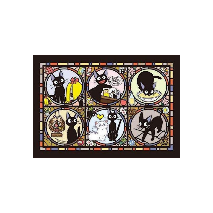 PUZZLE VITRAIL JOURNÉES DE JIJI- KIKI LA PETITE SORCIERE 