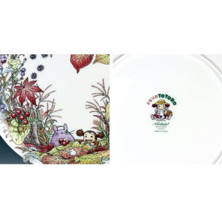 ASSIETTE 23 CM TOTORO BAIES - MON VOISIN TORORO