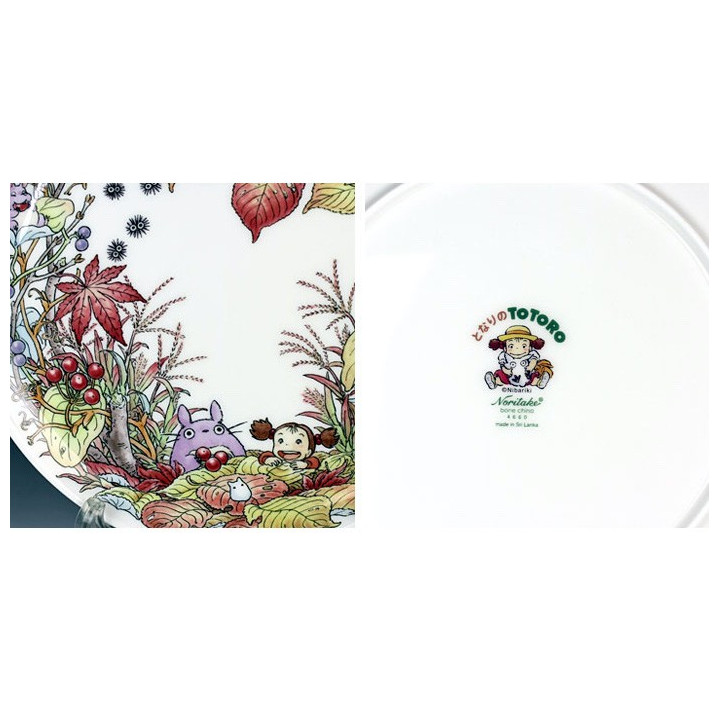 ASSIETTE 23 CM TOTORO BAIES - MON VOISIN TORORO