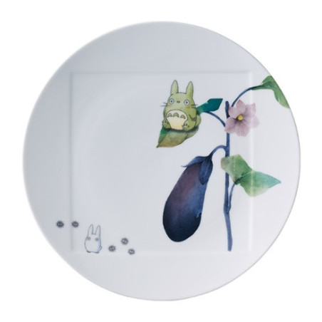 ASSIETTE 27 CM TOTORO AUBERGINE - MON VOISIN TOTORO