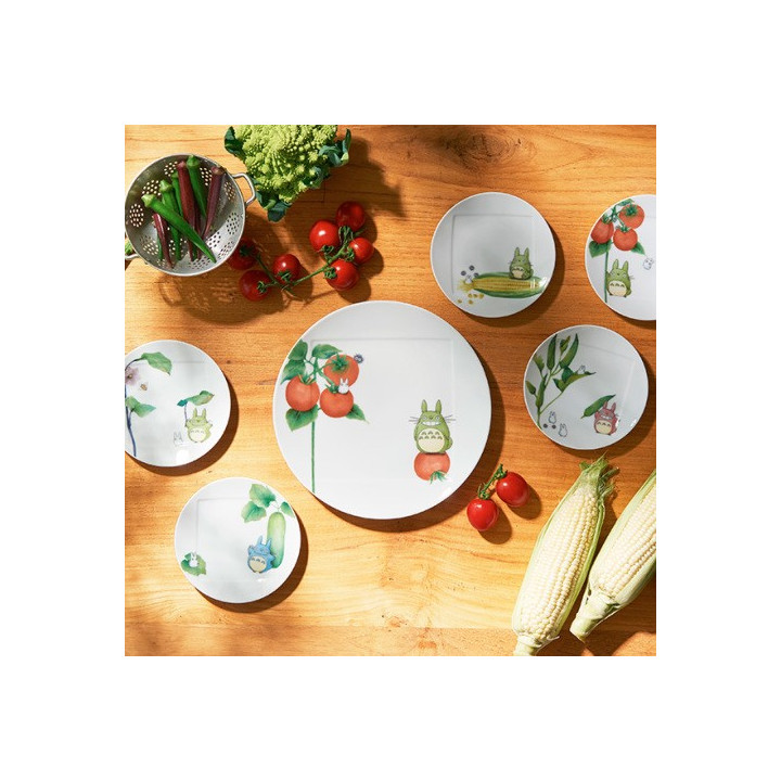 ASSIETTE 27 CM TOTORO TOMATE - MON VOISIN TOTORO