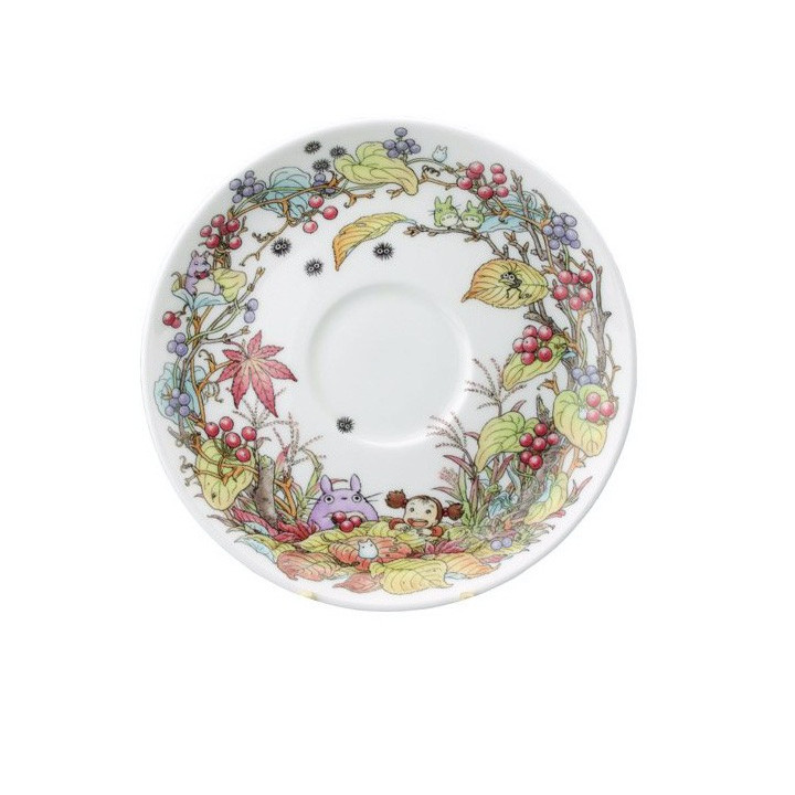 TASSE ET SOUS TASSE TOTORO BAIES - MON VOISIN TOTORO 