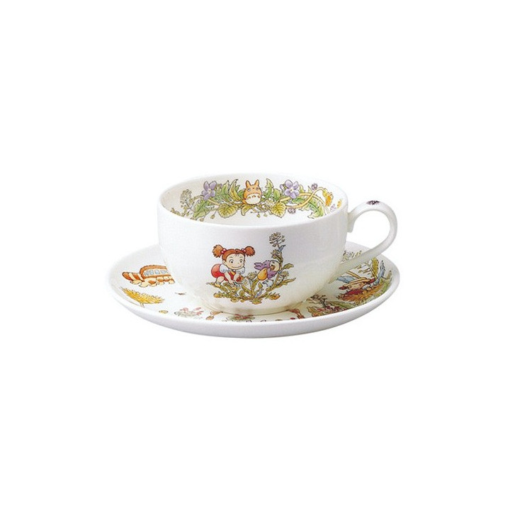 TASSE ET SOUS TASSE TOTORO PISSENLIT - MON VOISIN TOTORO