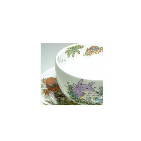 TASSE ET SOUS TASSE TOTORO PORCELAINE - MON VOISIN TOTORO