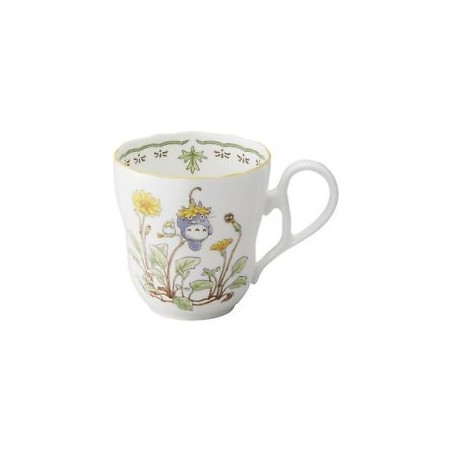 TASSE TOTORO CHAPEAU DE FLEURS JAUNES - MON VOISIN TOTORO 