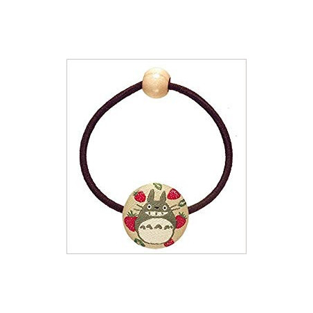 ELASTIQUE CHEVEUX TOTORO FRAISE