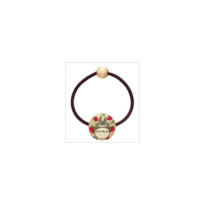 ELASTIQUE CHEVEUX TOTORO FRAISE