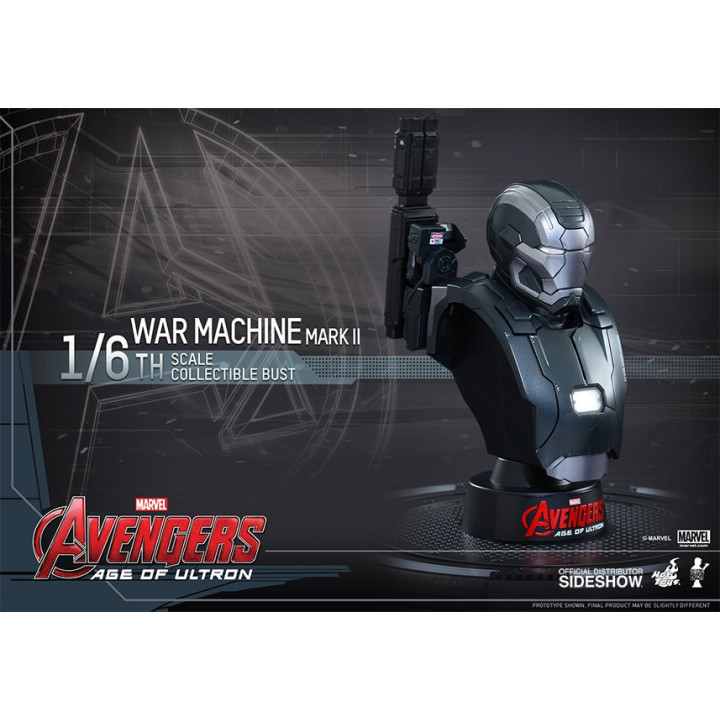 WAR MACHINE MARK II 1/6 SCALE BUST - AVENGERS A.O.U