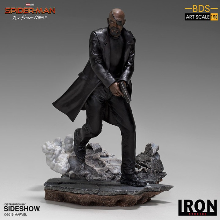 NICK FURY 1/10 BDS ART SCALE STATUE  - SPIDER-MAN FAR FROM HOME