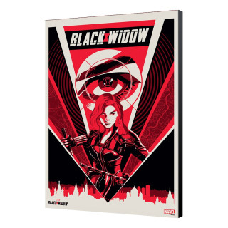 BLACK WIDOW MOVIE - LAMINAGE 08 - Moscow 33.7 x 50 cm