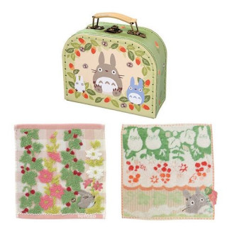TOTORO GIFT BOX WITH 2 MINI-TOWELS - MY NEIGHBOR TOTORO