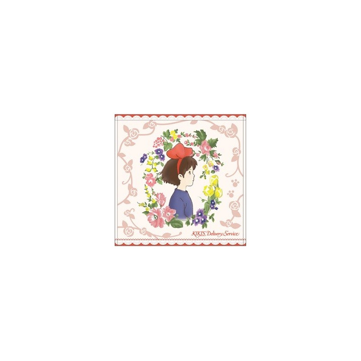 MINI-SERVIETTE PORTRAIT KIKI 25x25 CM - KIKI LA PETITE SORCIERE
