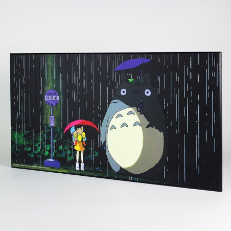 WOOD PANEL GHIBLI 07 - TOTORO BUS STOP