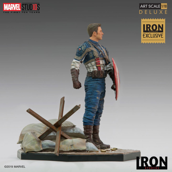 CAPTAIN AMERICA 1ST AVENGER - 1/10 BDS ART SCALE EXCLUSIVE
