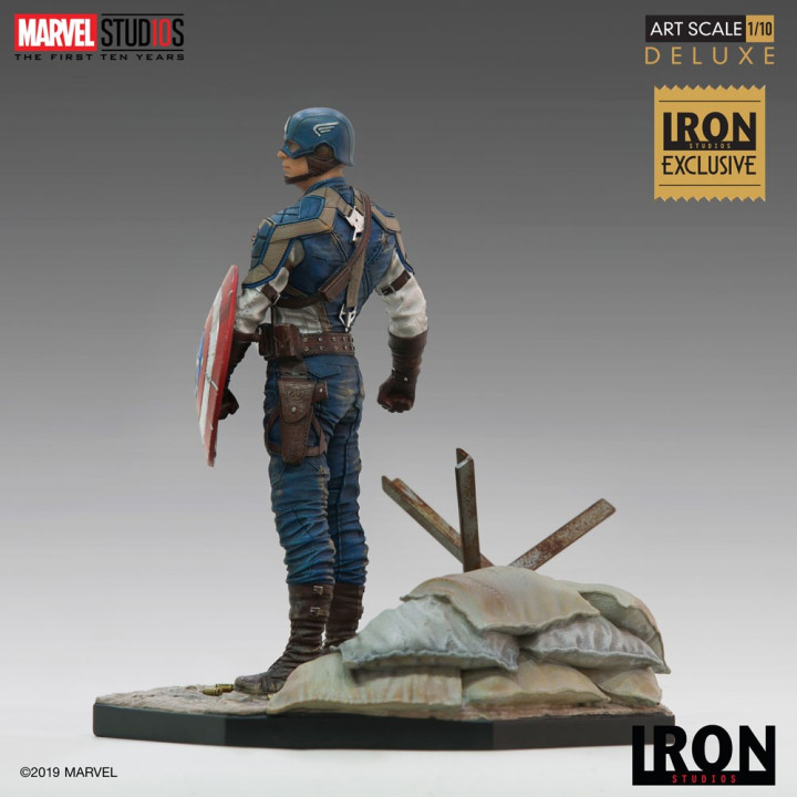 CAPTAIN AMERICA 1ST AVENGER - 1/10 BDS ART SCALE EXCLUSIVE