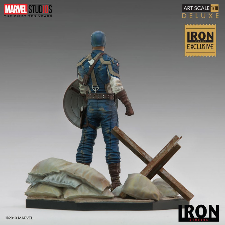 CAPTAIN AMERICA 1ST AVENGER - 1/10 BDS ART SCALE EXCLUSIVE