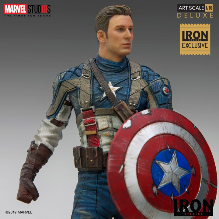 CAPTAIN AMERICA 1ST AVENGER - 1/10 BDS ART SCALE EXCLUSIVE