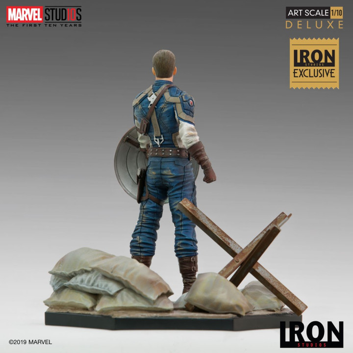 CAPTAIN AMERICA 1ST AVENGER - 1/10 BDS ART SCALE EXCLUSIVE