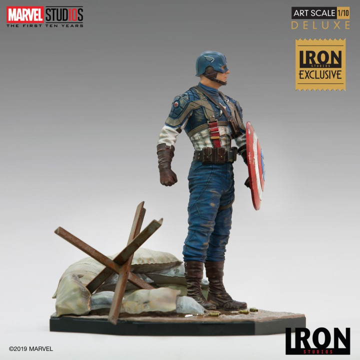 CAPTAIN AMERICA 1ST AVENGER - 1/10 BDS ART SCALE EXCLUSIVE