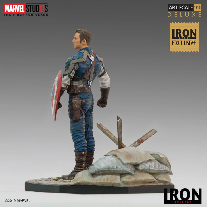 CAPTAIN AMERICA 1ST AVENGER - 1/10 BDS ART SCALE EXCLUSIVE