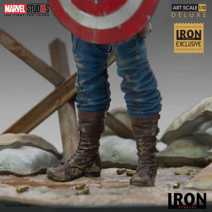 CAPTAIN AMERICA 1ST AVENGER - 1/10 BDS ART SCALE EXCLUSIVE