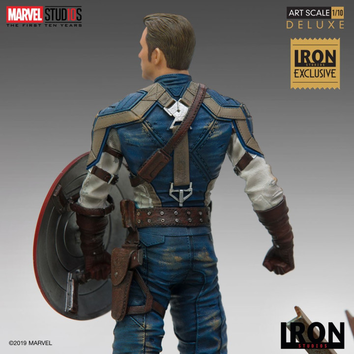 CAPTAIN AMERICA 1ST AVENGER - 1/10 BDS ART SCALE EXCLUSIVE