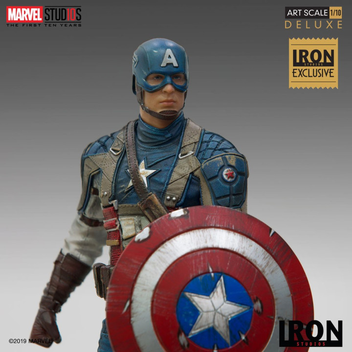 CAPTAIN AMERICA 1ST AVENGER - 1/10 BDS ART SCALE EXCLUSIVE