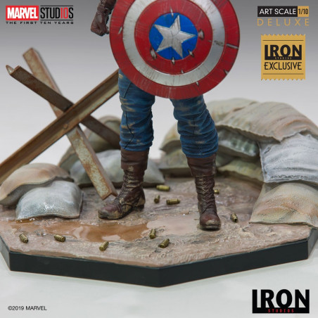 CAPTAIN AMERICA 1ST AVENGER - 1/10 BDS ART SCALE EXCLUSIVE
