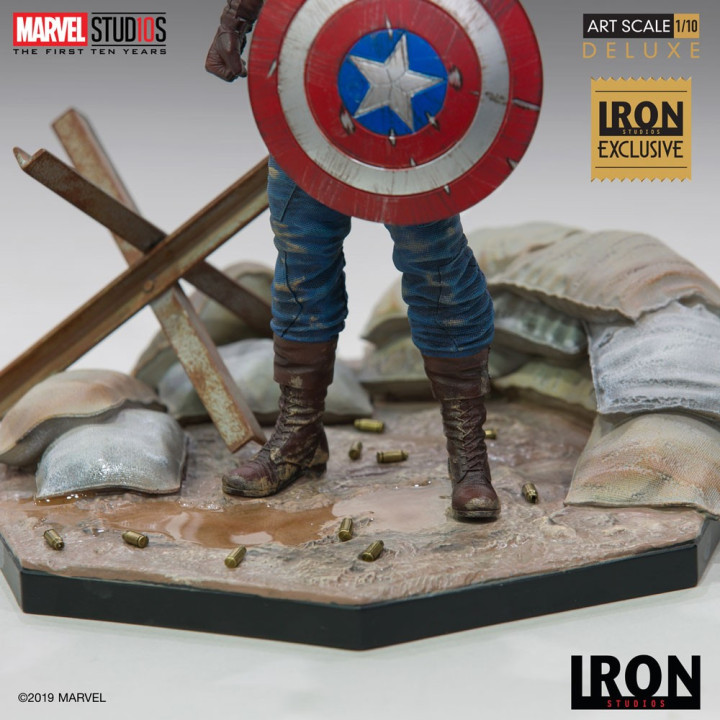 CAPTAIN AMERICA 1ST AVENGER - 1/10 BDS ART SCALE EXCLUSIVE